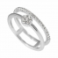 Diamonfire Fine Double Band Ring