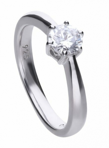 Diamonfire Claw Set 0.75ct Solitaire Ring