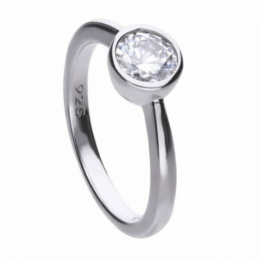 Diamonfire Bezel Set 1.00ct Solitaire Ring