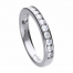 Diamonfire Channel Bezel Set Ring