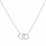 Diamonfire Interlocking Ring Necklace