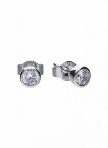 Diamonfire Bezel Set 0.50ct Stud Earrings