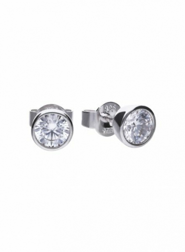 Diamonfire Bezel Set 1.00ct Stud Earrings