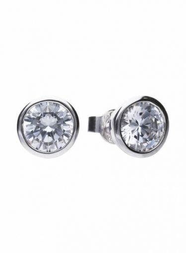 Diamonfire Bezel Set 3.00ct Stud Earrings