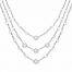 Diamonfire Multi Strand Cocktail Drop Necklace
