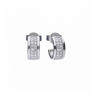 Diamonfire Classic Half Creole Earrings