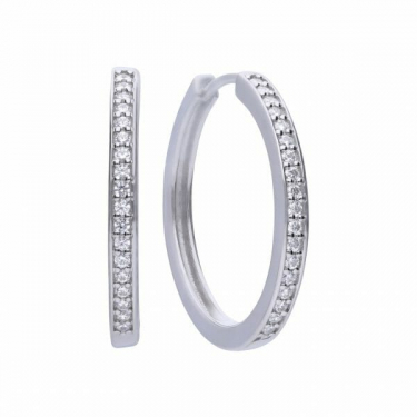 Diamonfire Classic Hoop Earrings