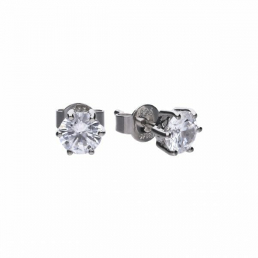 Diamonfire Claw Set 1.50ct Solitaire Stud Earrings