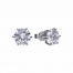 Diamonfire Claw Set 4.00ct Solitaire Stud Earrings