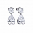 Diamonfire Claw Set Pear Drop Earrings