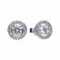 Diamonfire Cluster Stud Earrings