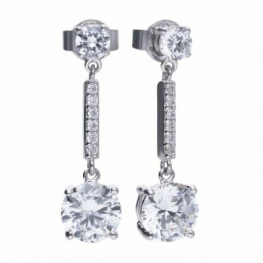 Diamonfire Double Drop Earrings