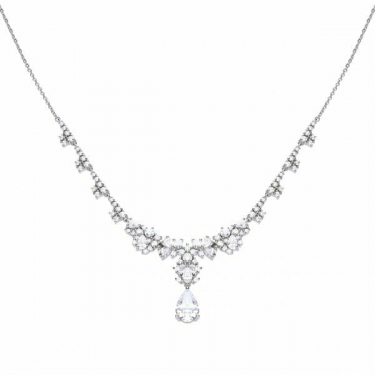 Diamonfire Drop Cocktail Necklace