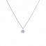 Diamonfire Round Cluster Necklace
