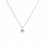 Diamonfire Round Cluster Necklace