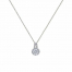 Diamonfire Flower Cluster Necklace