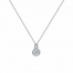 Diamonfire Flower Cluster Necklace