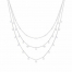 Diamonfire Triple Row Drop Necklace