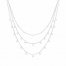 Diamonfire Triple Row Drop Necklace