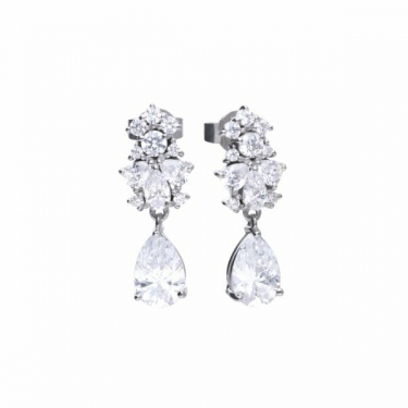 Diamonfire Pear Drop Earrings