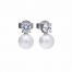 Diamonfire Pearl Stud Earrings
