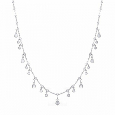 Diamonfire Multi Drop Necklace