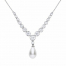 Diamonfire Pearl Drop Necklace