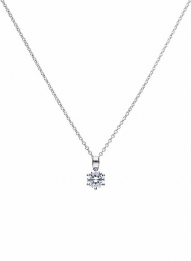 Diamonfire Claw Set 1.00ct Solitaire Necklace