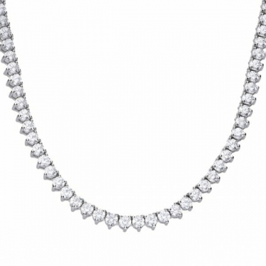 Diamonfire Claw Set Tennis Necklace