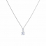 Diamonfire Claw Set Double 1.00ct Drop Pendant