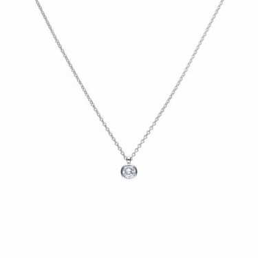 Diamonfire Bezel Set 2.00ct Solitaire Pendant