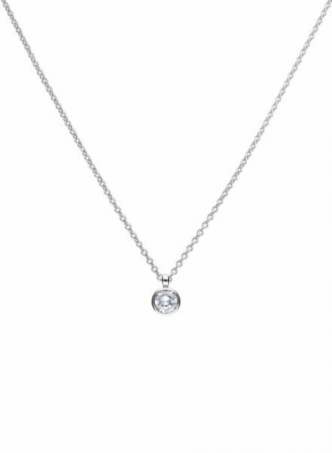 Diamonfire Bezel Set 2.00ct Solitaire Pendant