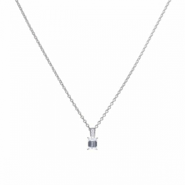 Diamonfire Emerald Cut Pendant