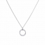 Diamonfire Entwined Circles Necklace