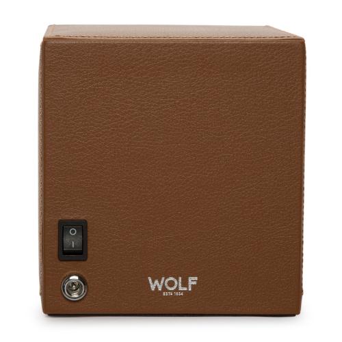 WOLF Cub Winder With Cover Cognac