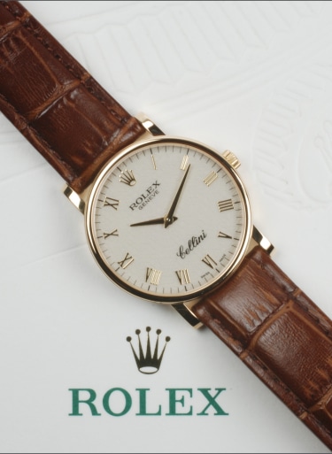 Rolex Cellini 5515/8 From 2015 Manual Preowned Watch