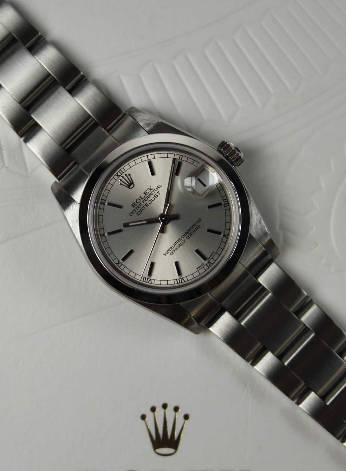 Rolex Datejust 78240 From 2001 Preowned Automatic Watch